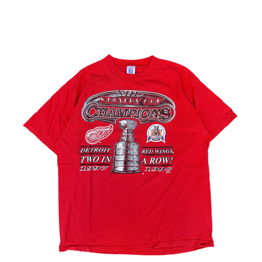 1990s Detroit Red Wings Stanley Cup Champions Tee (XL)