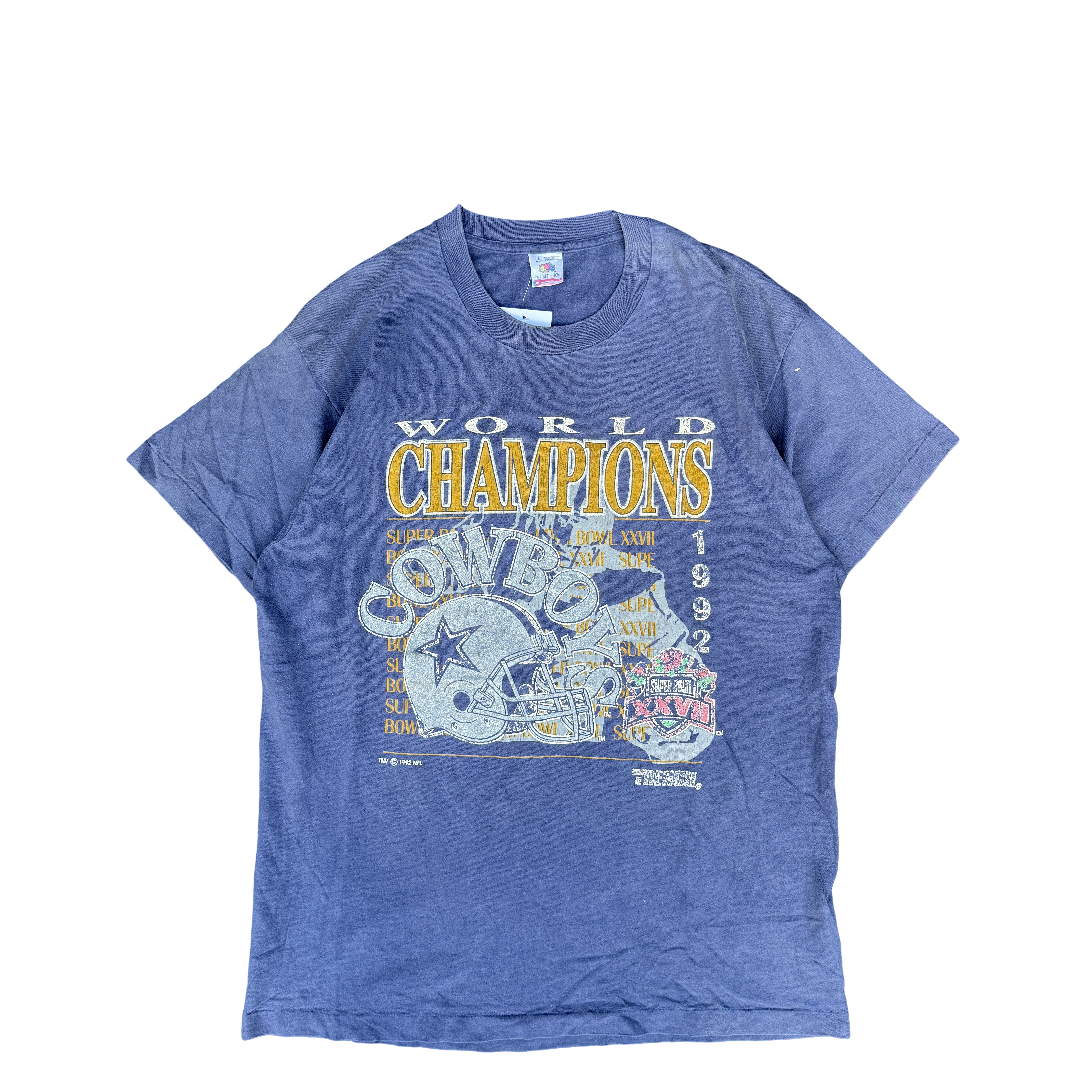 1992 Cowboys Super Bowl Champions Graphic Tee (L)
