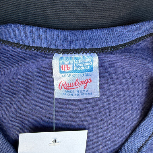 1980s Rawlings New York Giants #56 NFL Jersey Tee (L)