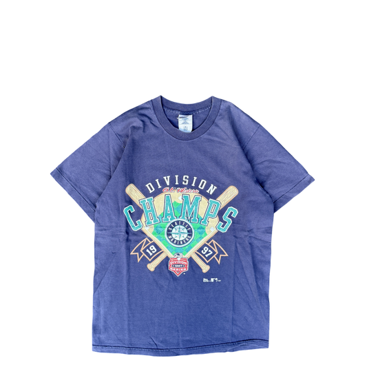 1997 Seattle Mariners Division Champs Pro Player T-Shirt (M)