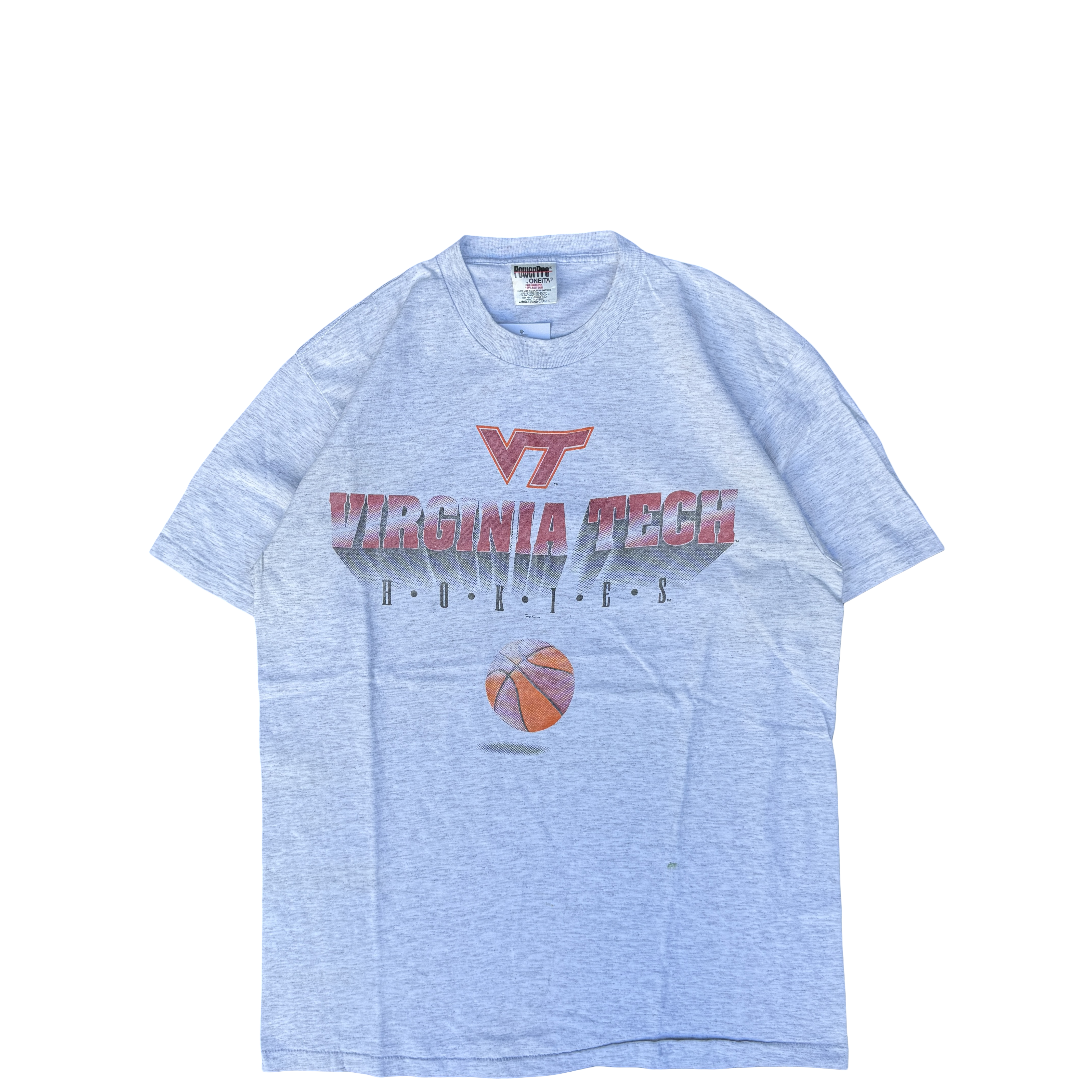 1990s Virginia Tech Hokies Basketball Graphic Tee (L)