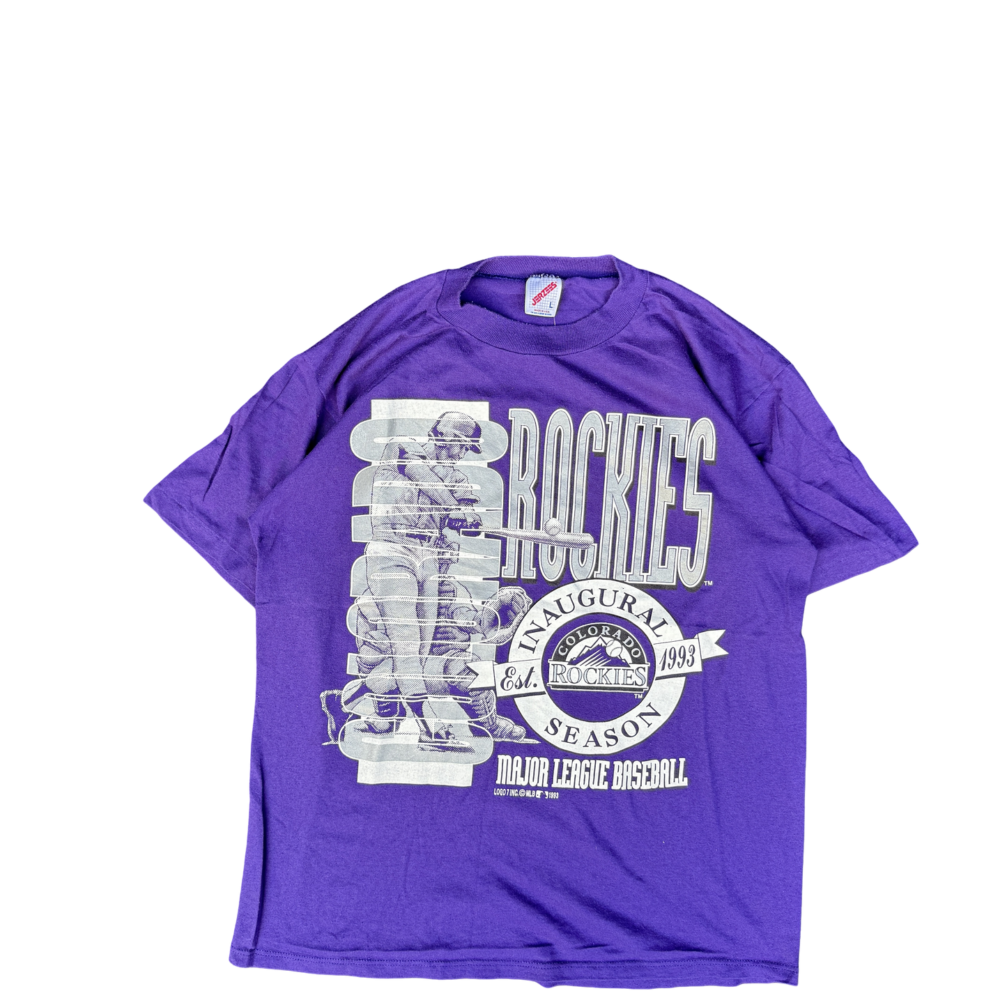 1993 Colorado Rockies Inaugural Season Graphic Tee (L)