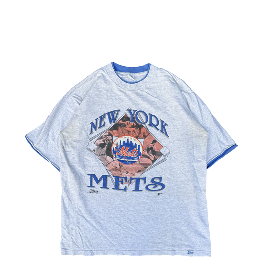 1990s Salem Sportswear New York Mets Graphic Tee (XL)