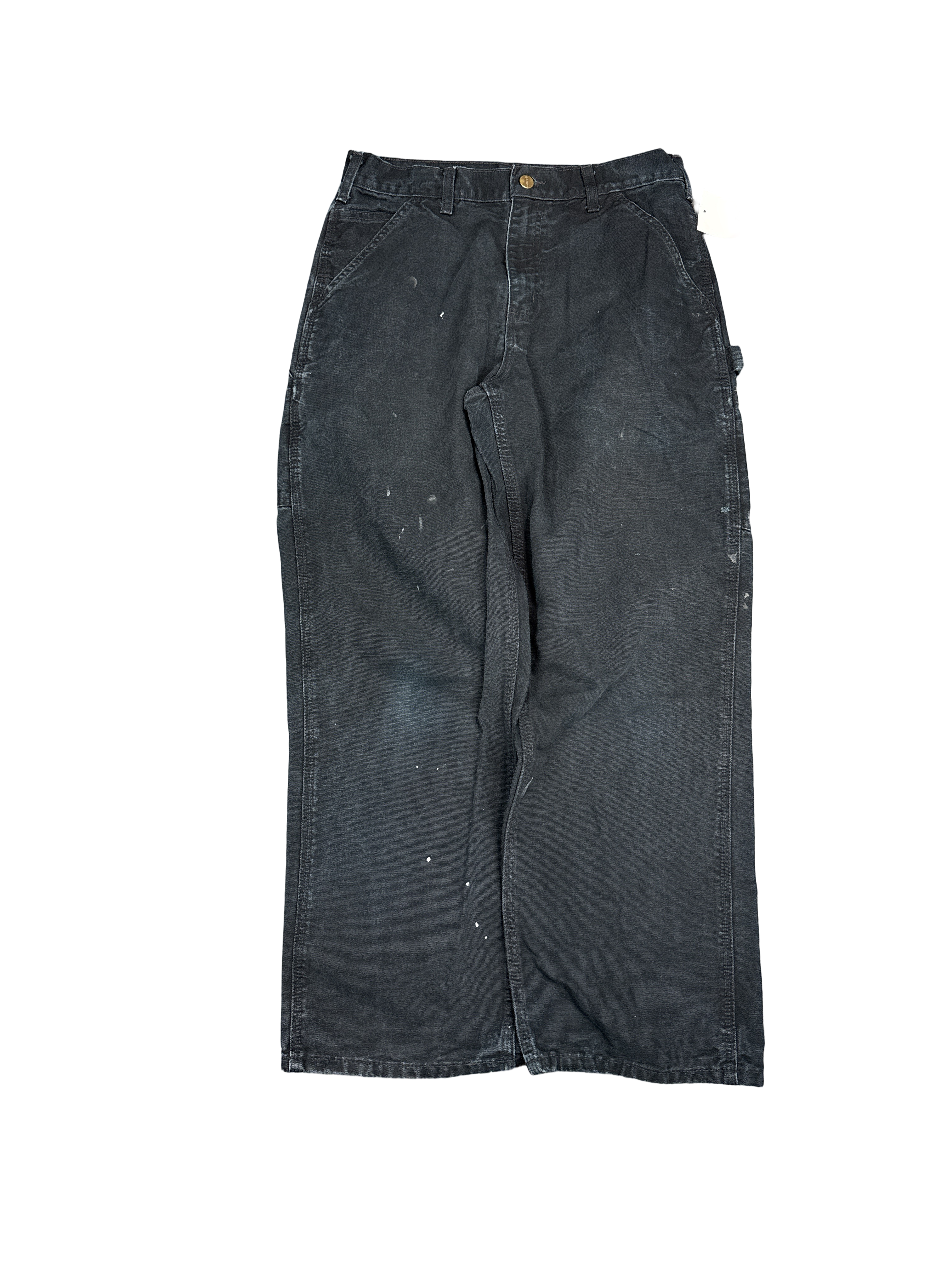 Carhartt B11 Black Dungaree Fit Work Pants (30x30)