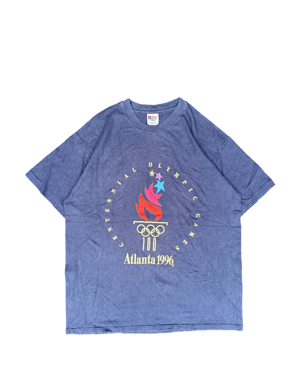 1996 Atlanta Olympic Games Hanes Heavyweight Graphic Tee (XL)