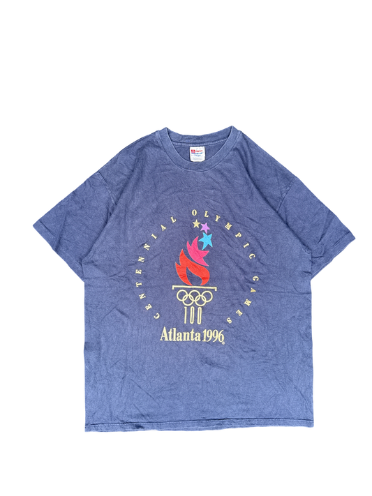 1996 Atlanta Olympic Games Hanes Heavyweight Graphic Tee (XL)