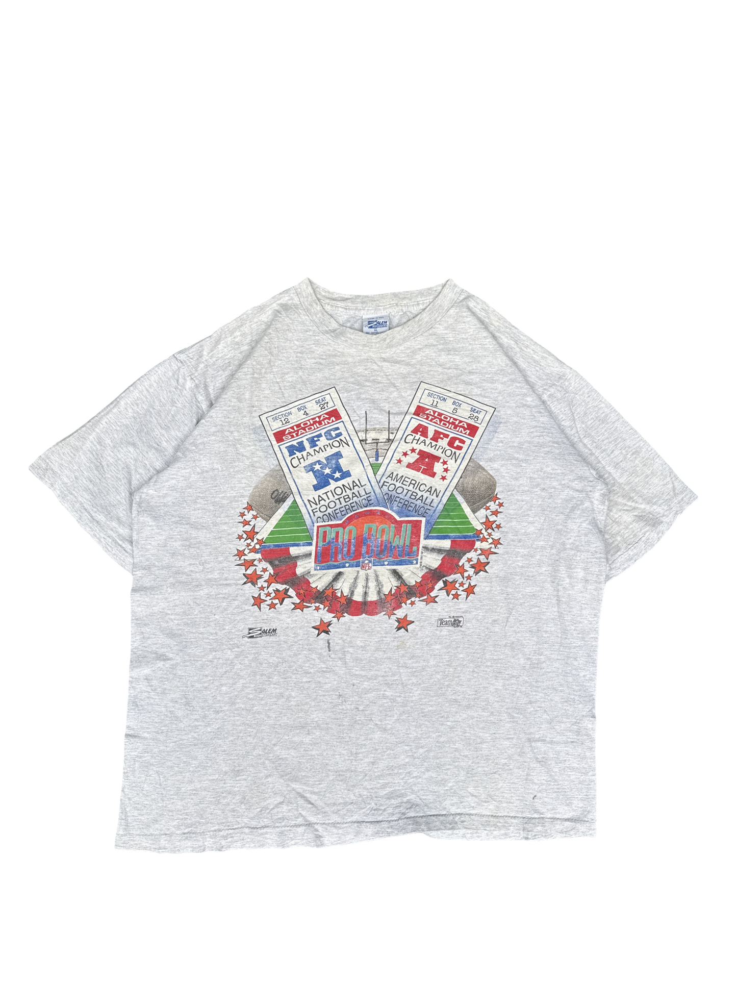 1990s Salem Sportswear NFL Pro Bowl Graphic Tee (XL)