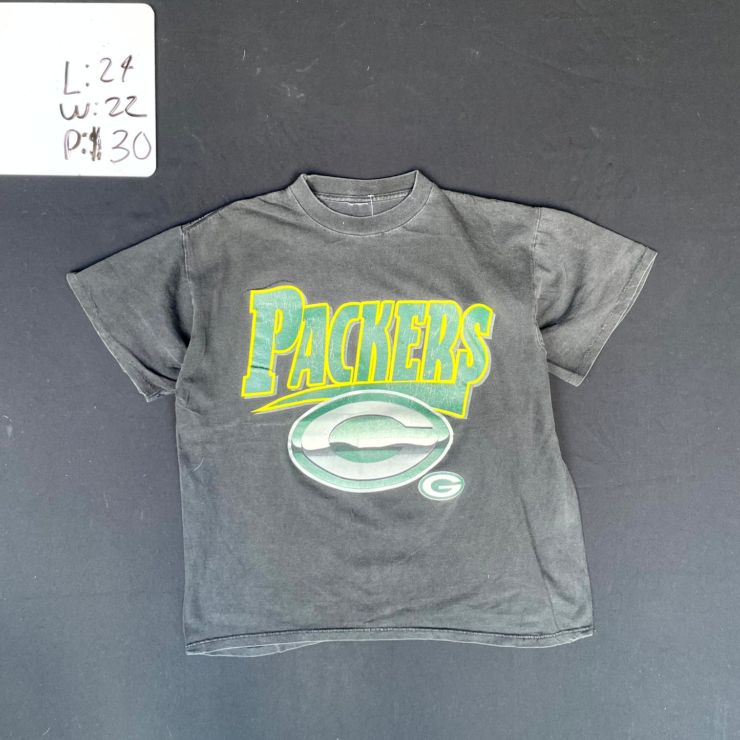 1990s Green Bay Packers Graphic T-Shirt (L)