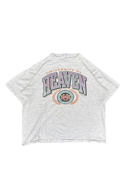 1990s Sof Tee 'University of Heaven' Graphic T-Shirt (XXL)