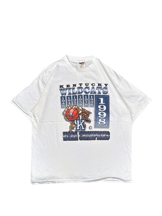 1998 Kentucky Wildcats NCAA Champions Graphic Tee (XXL)