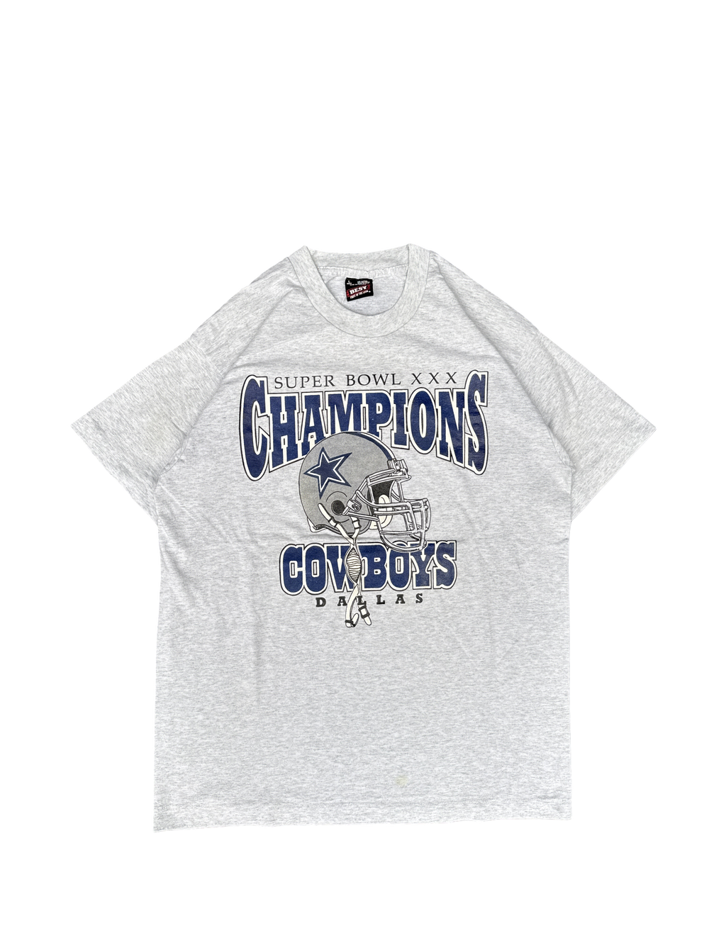 1996 Dallas Cowboys Super Bowl XXX Champions T-Shirt (L)