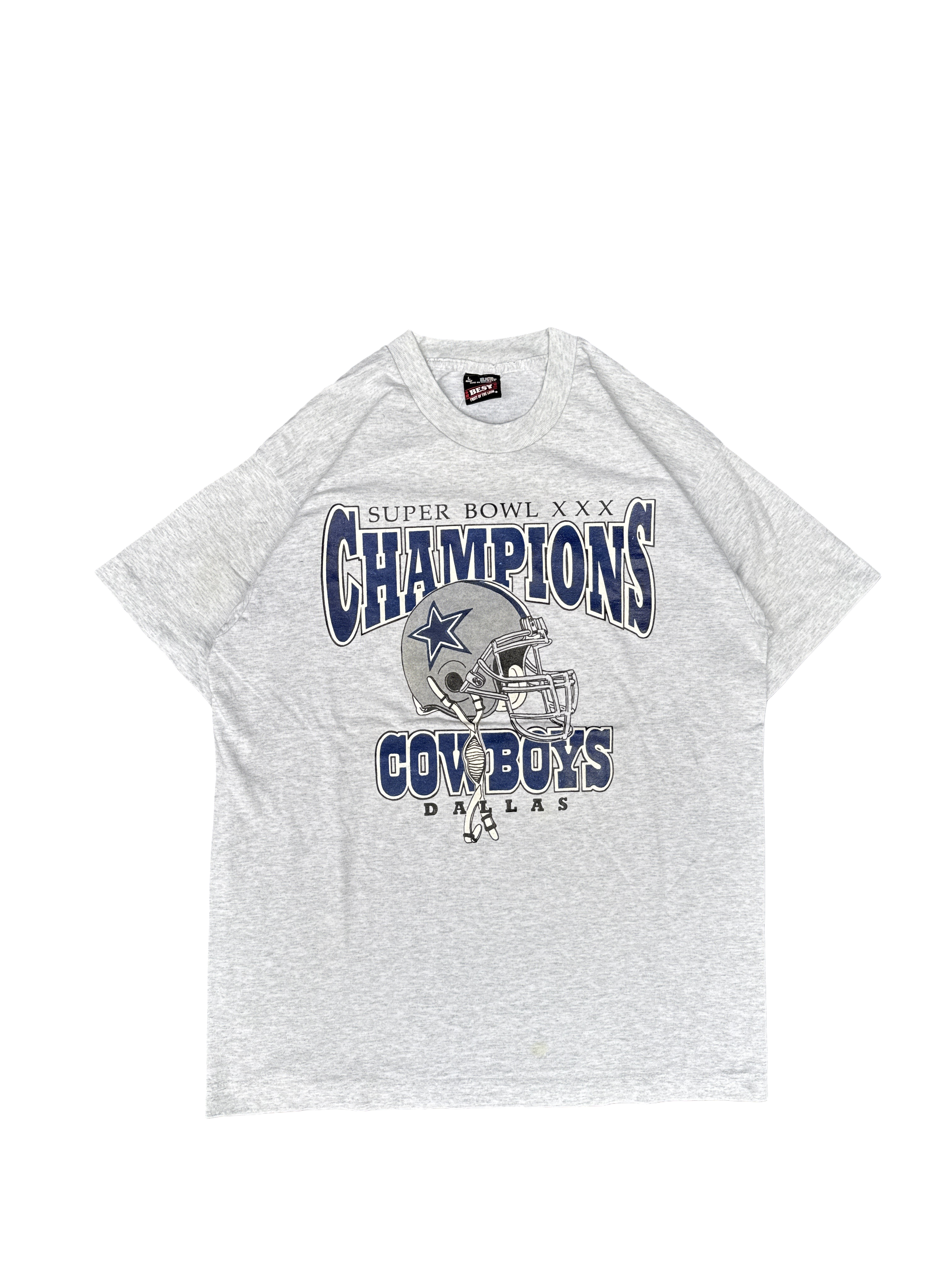 1996 Dallas Cowboys Super Bowl XXX Champions T-Shirt (L)