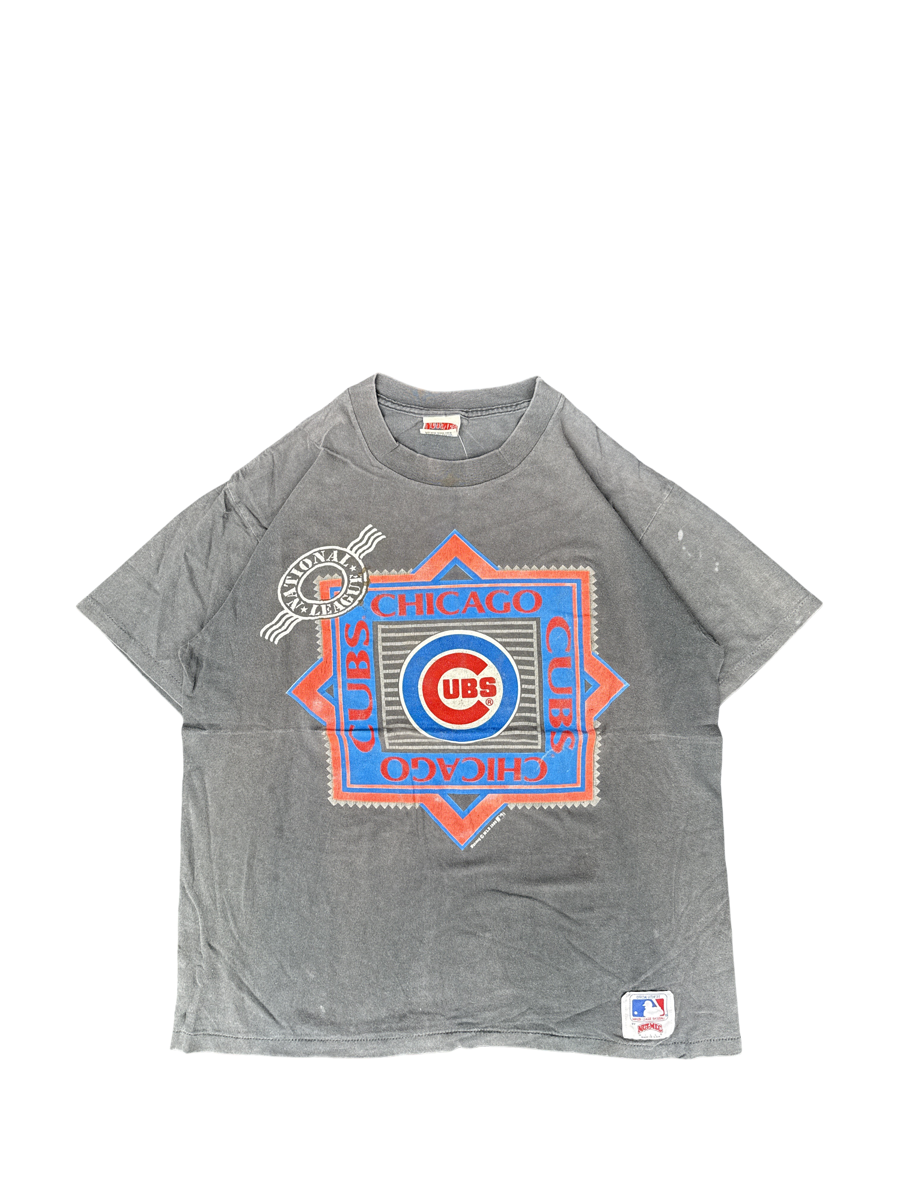 1990s Chicago Cubs Nutmeg Graphic Tee (L)