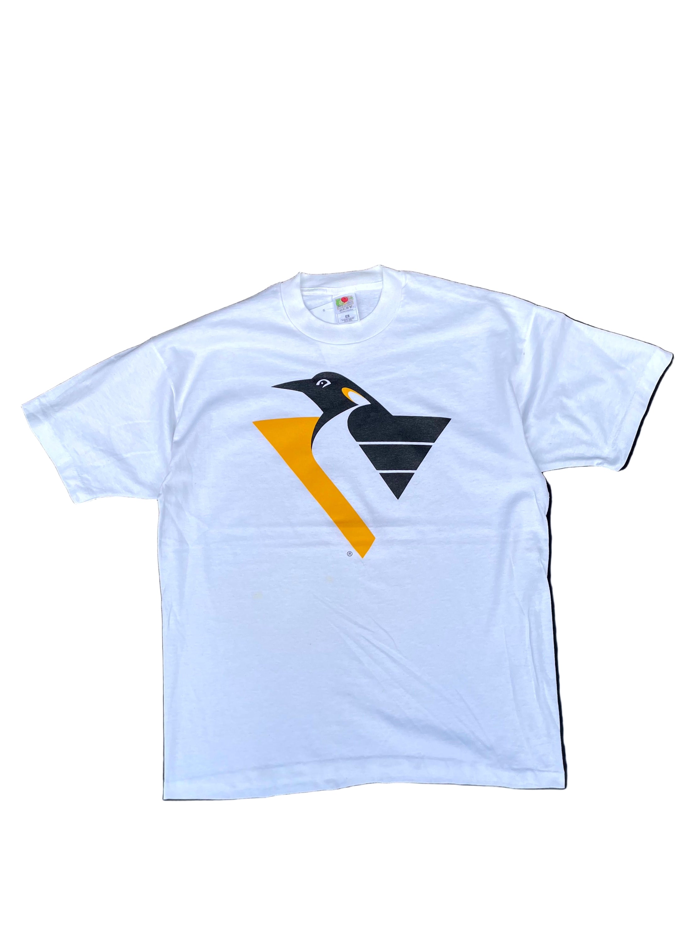 1990s Penguins Graphic T-Shirt (XL)