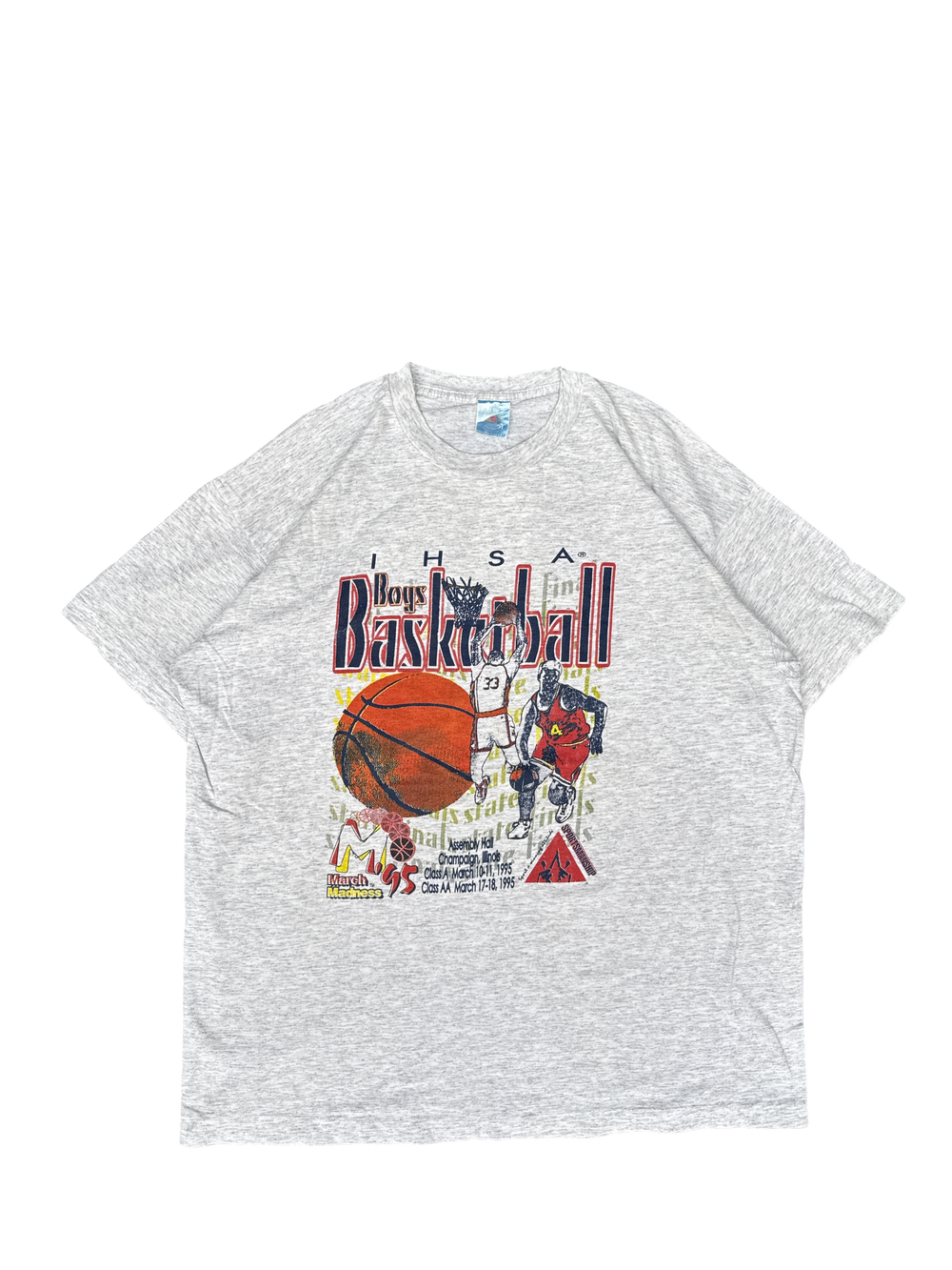 1995 IHSA Boys Basketball State Finals Tee (XL)