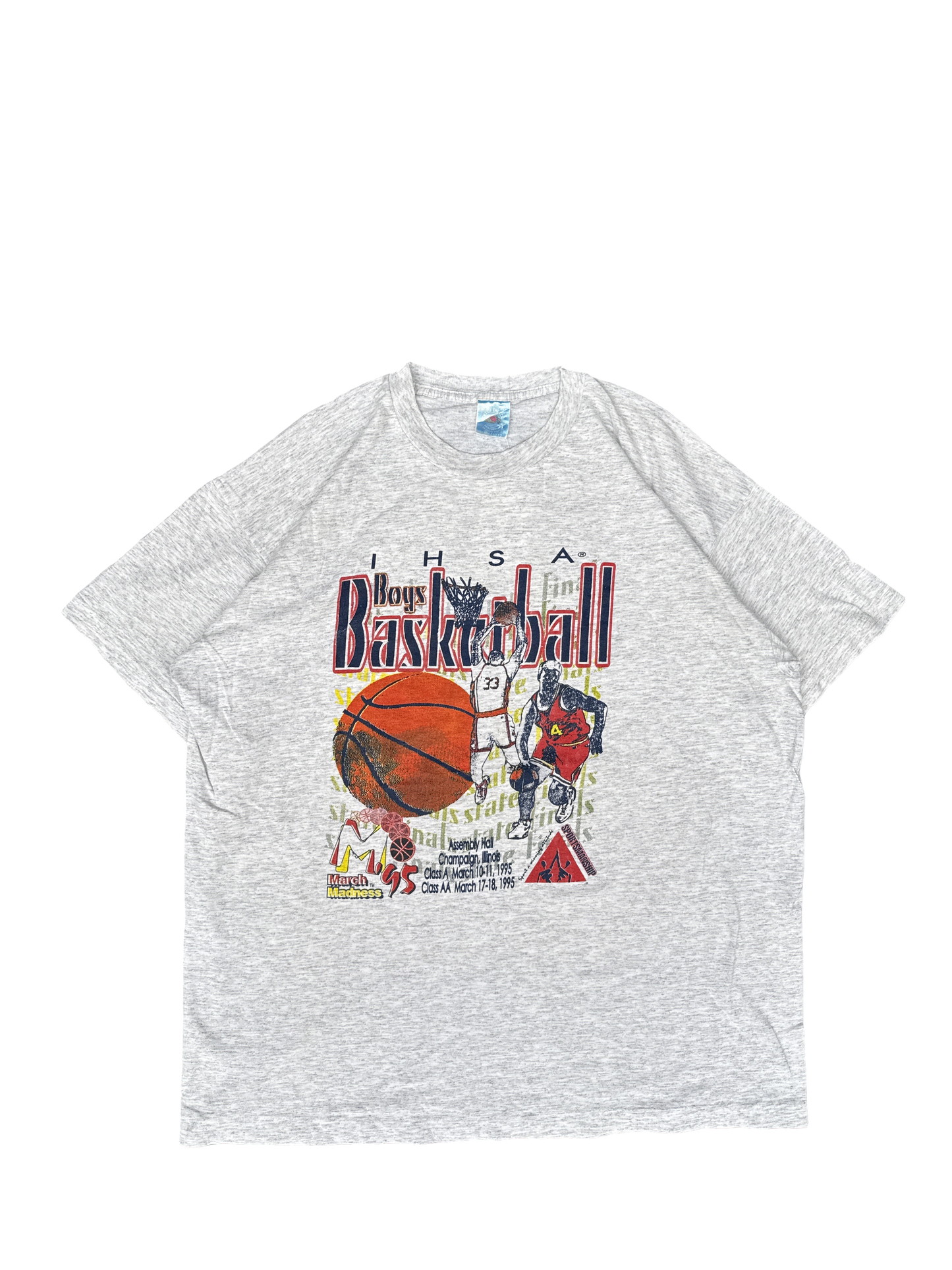 1995 IHSA Boys Basketball State Finals Tee (XL)