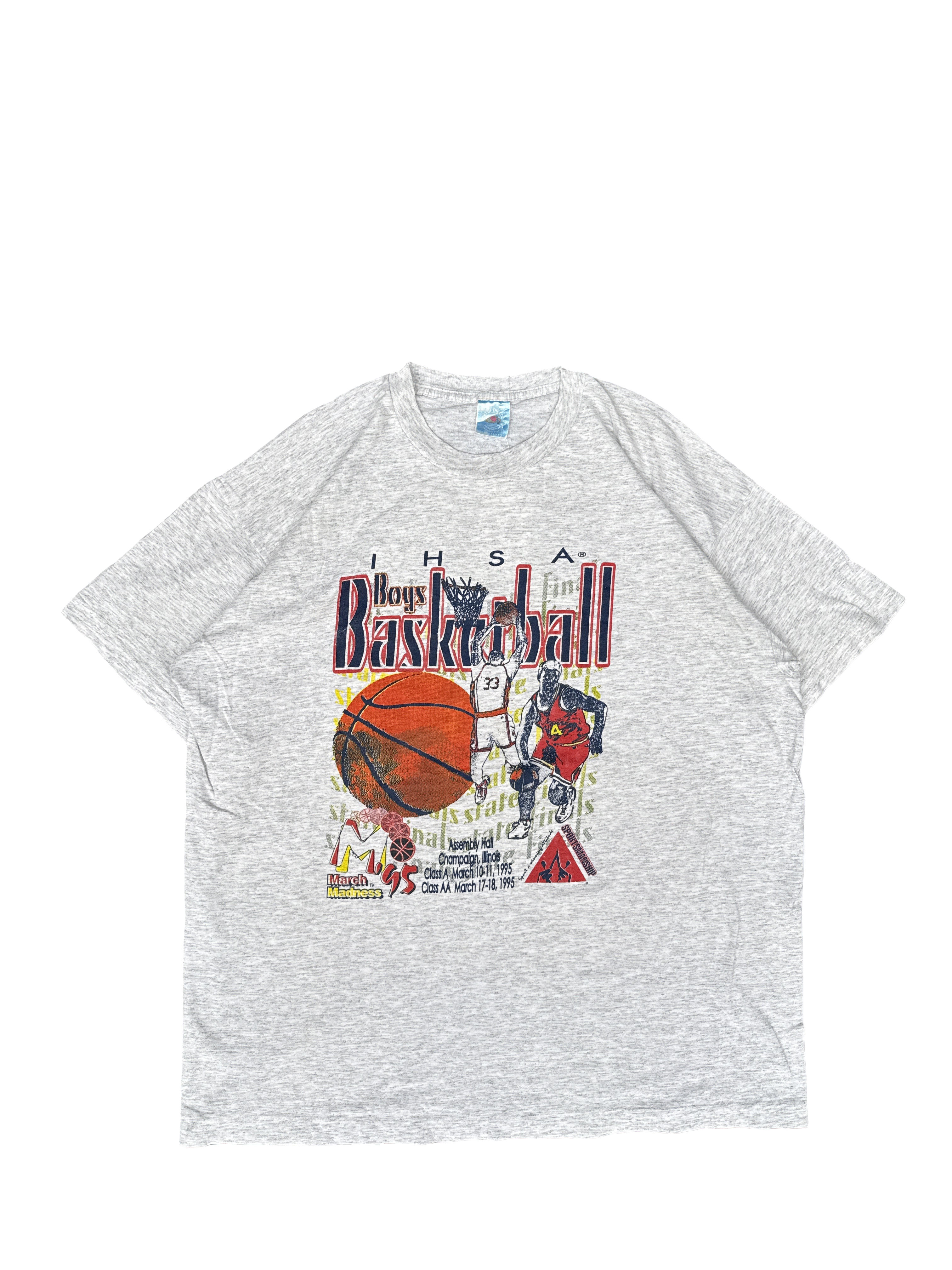 1995 IHSA Boys Basketball State Finals Tee (XL)