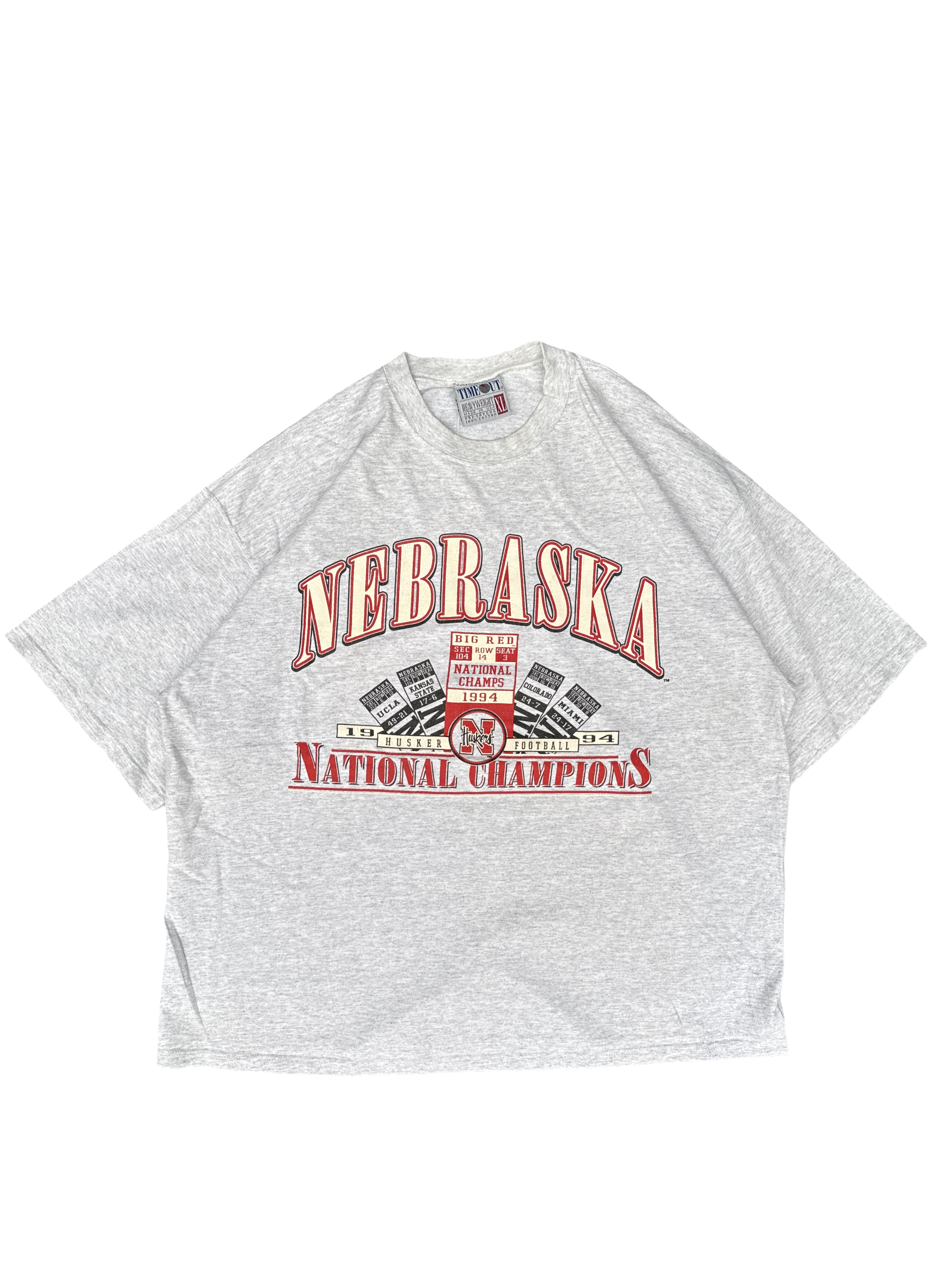 1994 Nebraska National Champions Graphic Tee (XL)