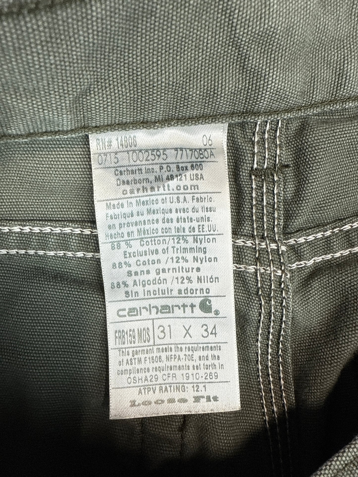 Carhartt FRB159 Loose Fit Work Pants (31x34)