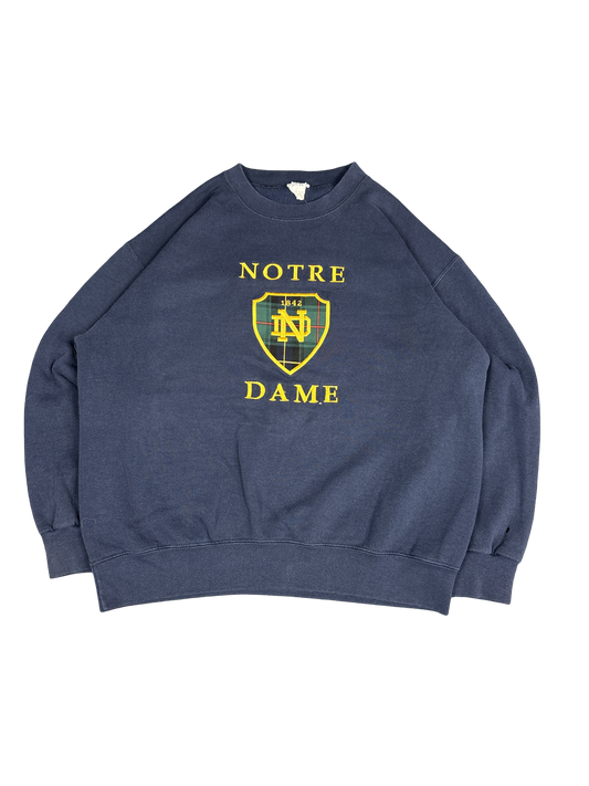1990s Notre Dame Graphic Sweatshirt (2XL)