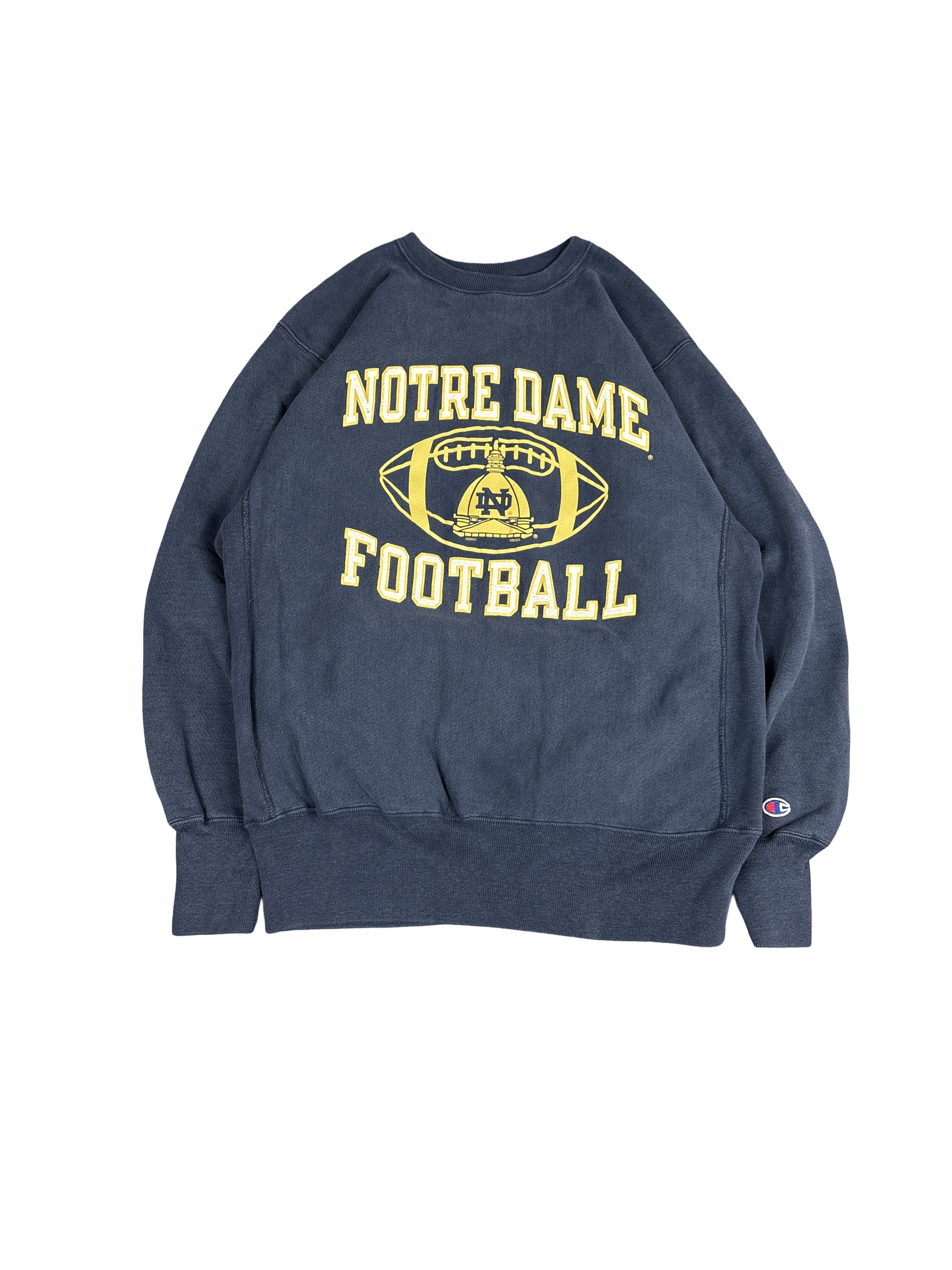 Champion Reverse Weave Notre Dame Football Sweatshirt (XL)