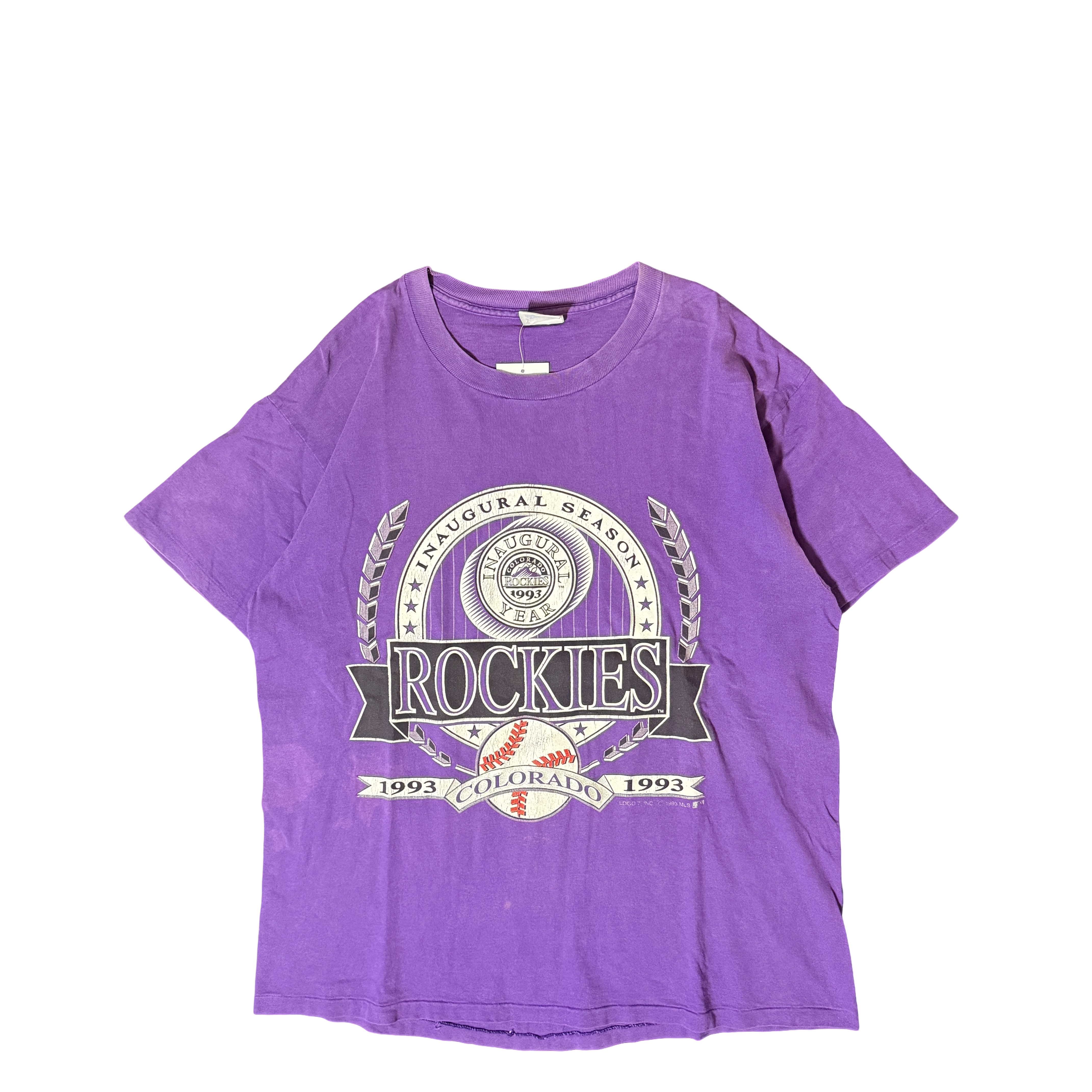 1993 Colorado Rockies Inaugural Season Graphic Tee (XL)