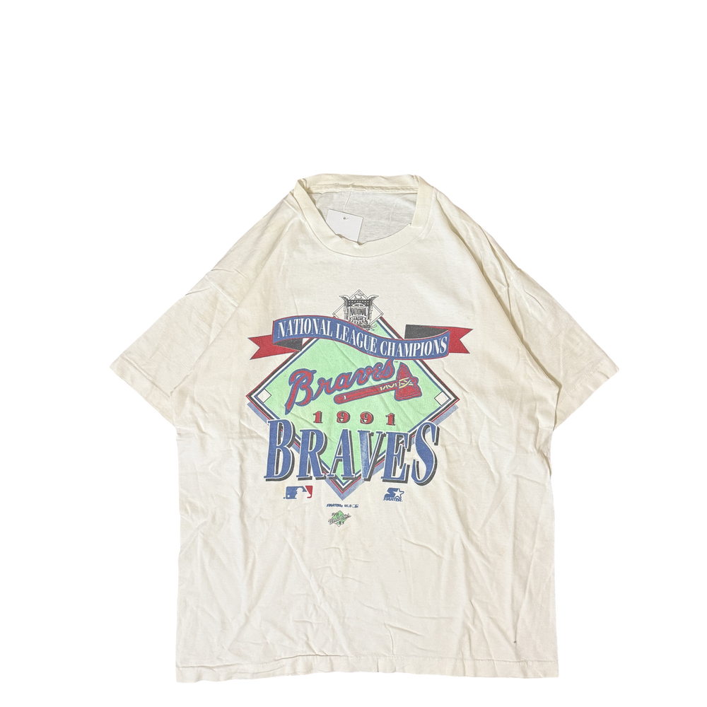 1991 Atlanta Braves National League Champions Graphic Tee (L)