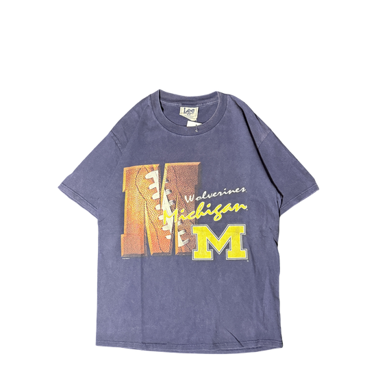 1990s Lee Sport Michigan Wolverines Graphic Tee (M)