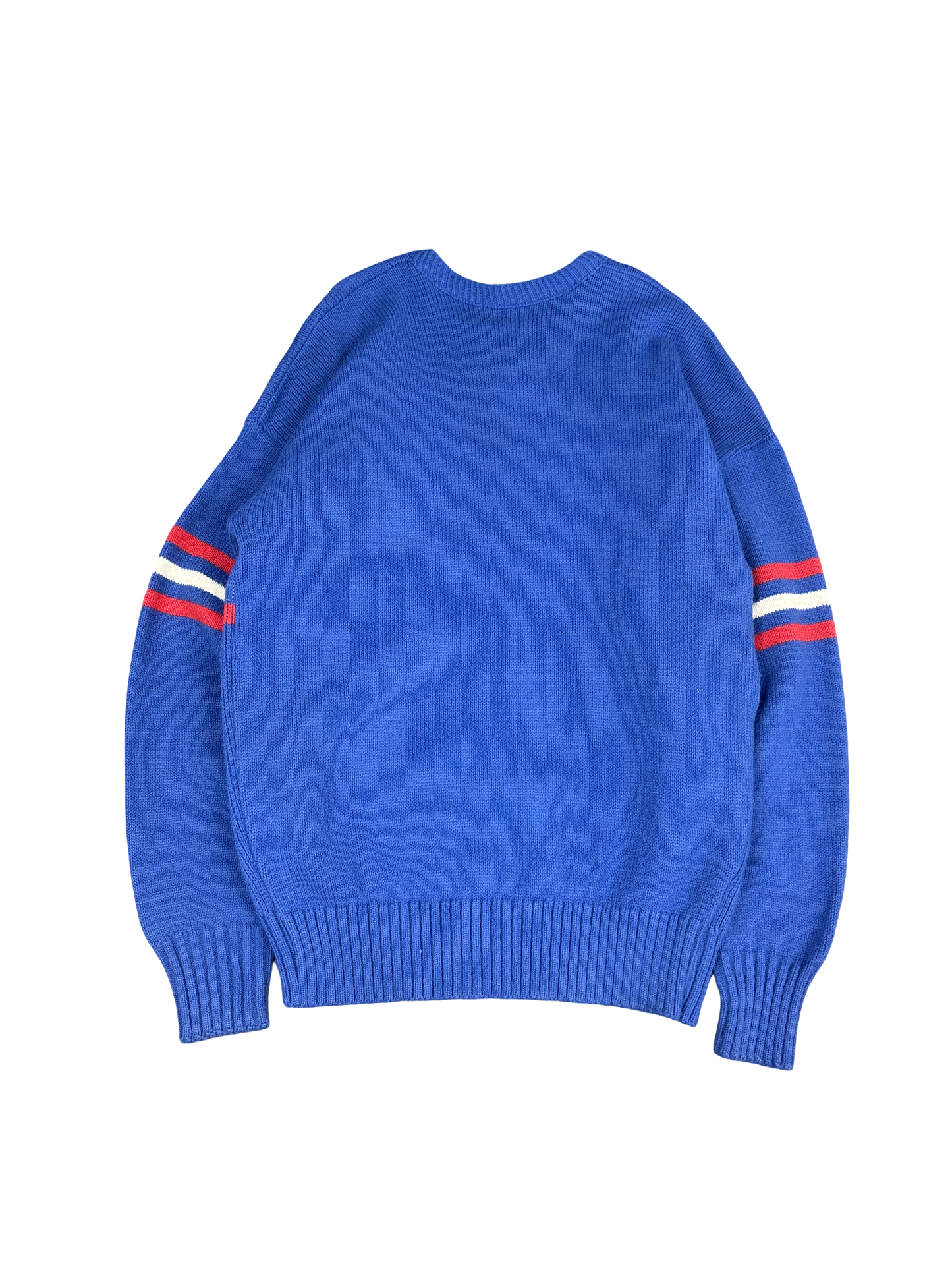 Retro New York Giants Knit Pullover Sweater (M)