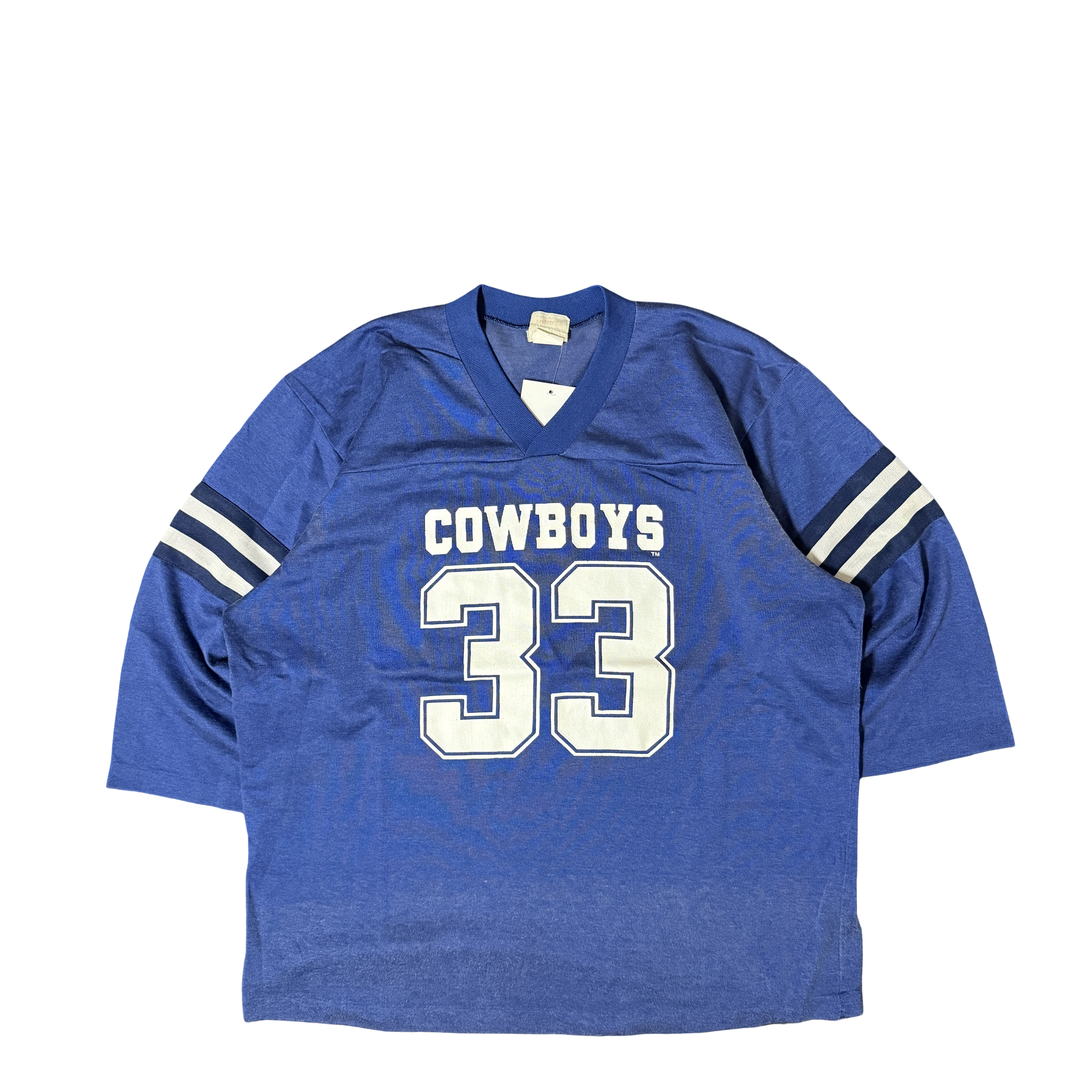 1980s Cowboys #33 NFL Jersey Tee (L)