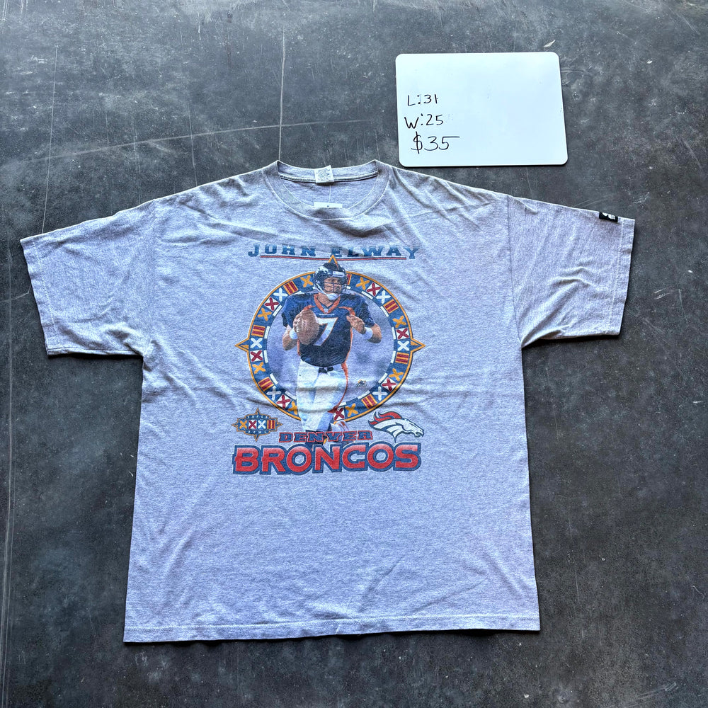 1990s Denver Broncos John Elway Graphic Tee (2XL)