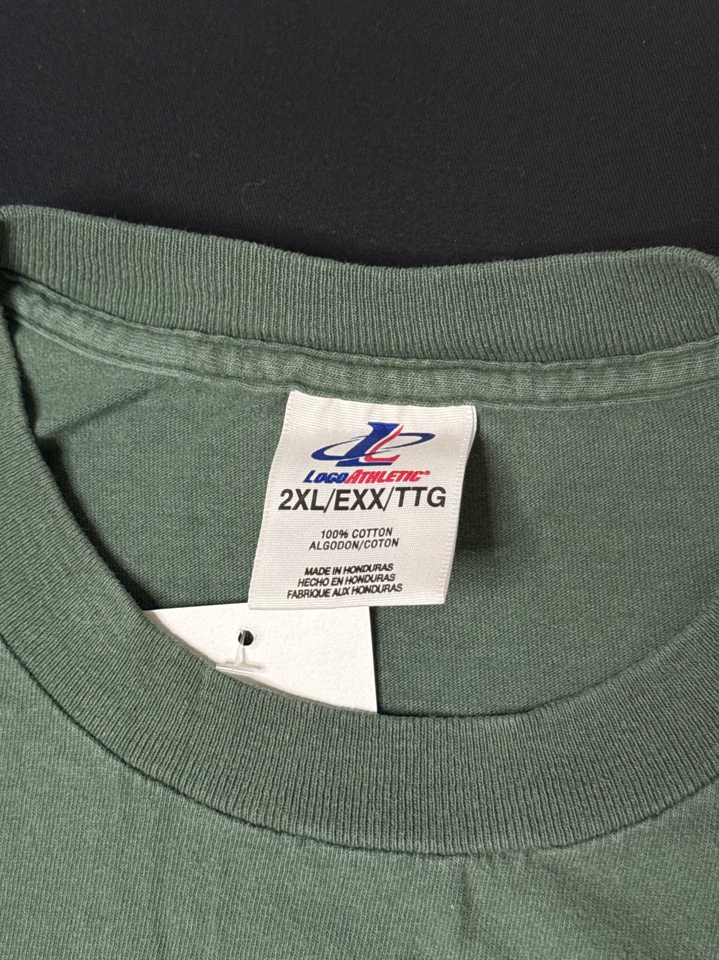 1990s Green Bay Packers Logo Athletic Graphic Tee (2XL)