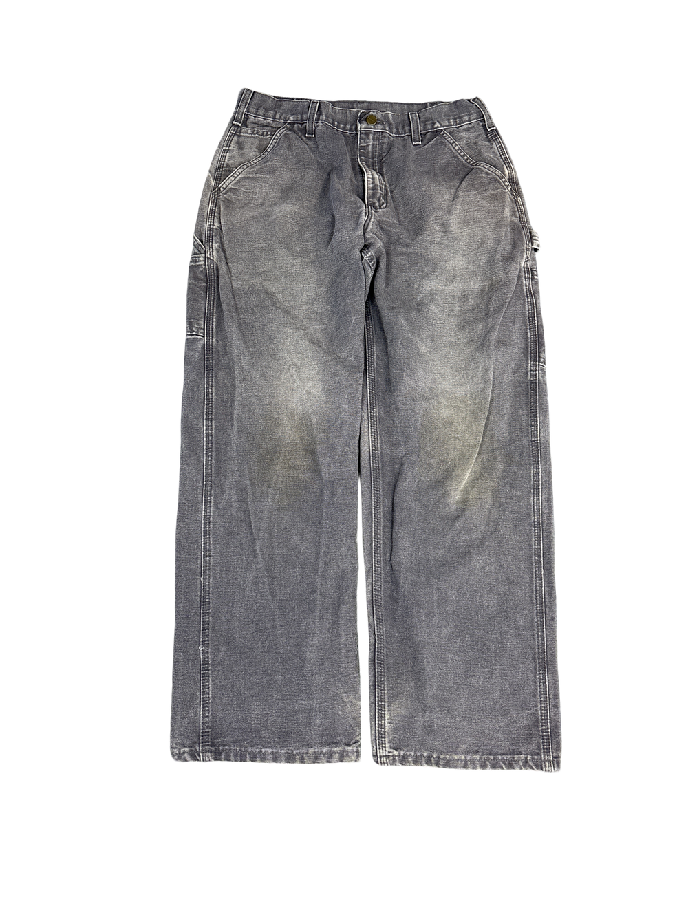 Carhartt B11 Dungaree Fit Work Pants Gray (32x30)