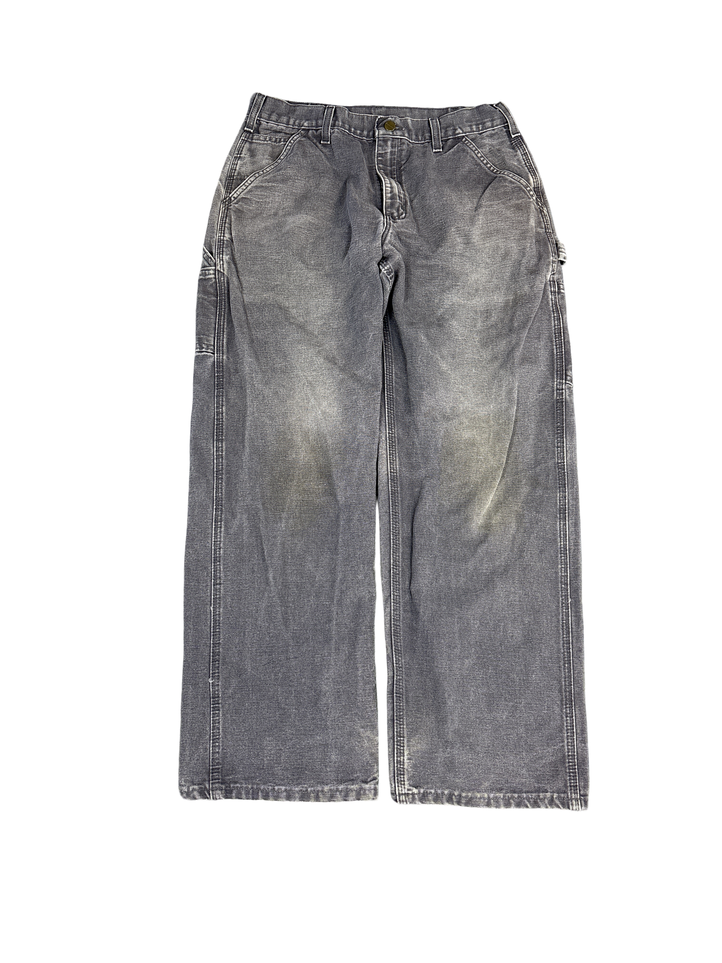 Carhartt B11 Dungaree Fit Work Pants Gray (32x30)