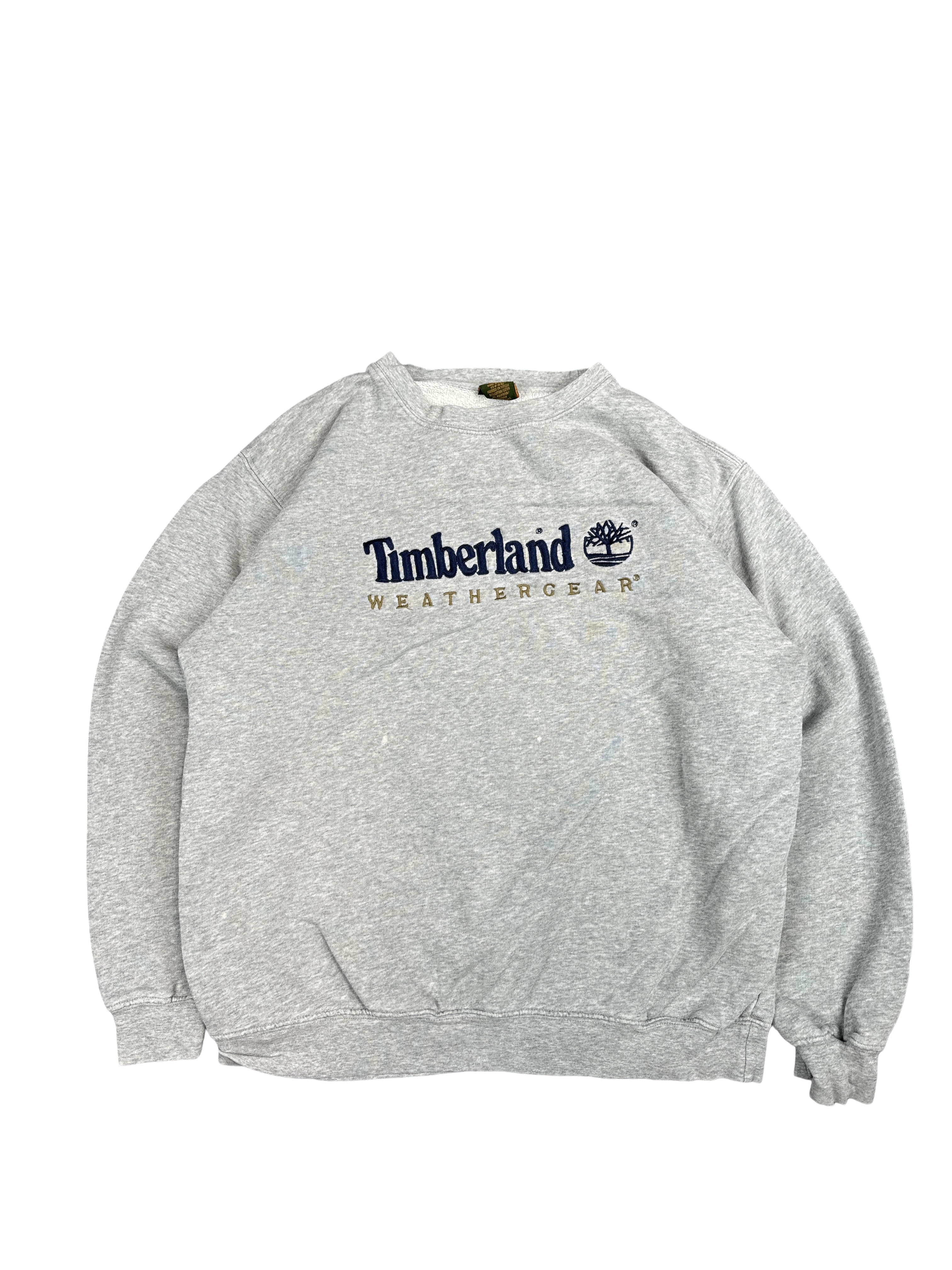 Timberland Weathergear Grey Logo Sweatshirt (M)