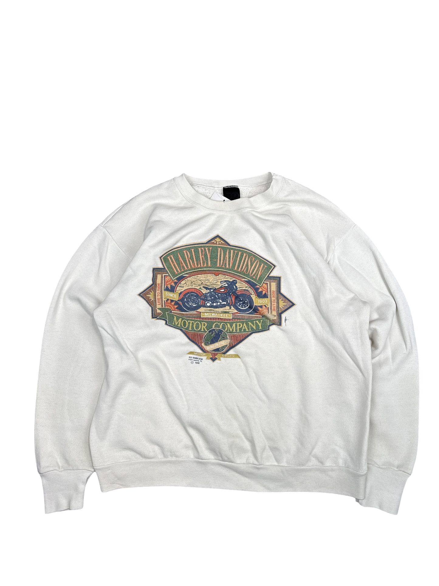 1990s Harley-Davidson Low Country Sweatshirt (M)