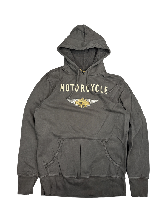 Harley-Davidson Motorcycle Logo Pullover Hoodie (M)