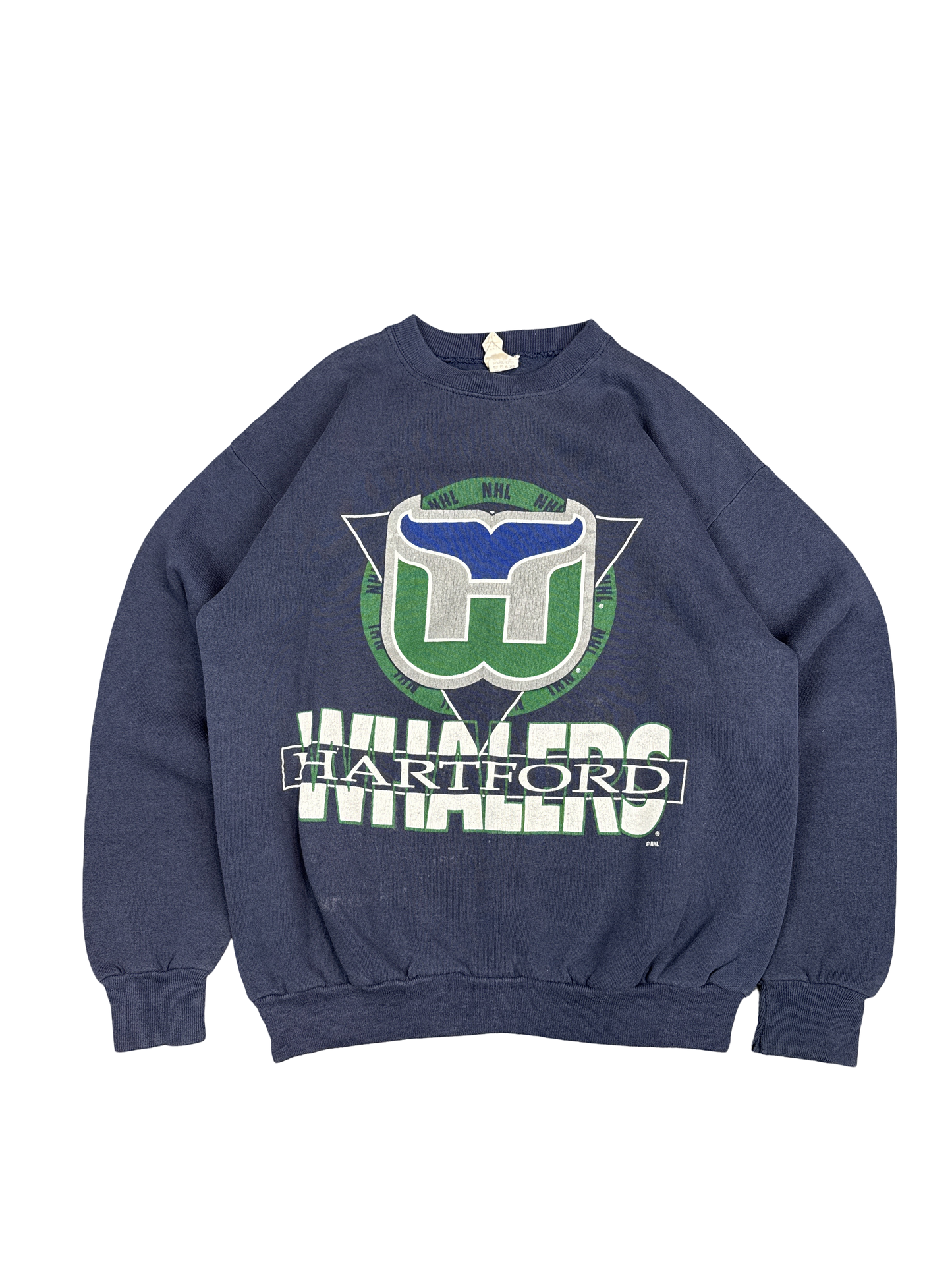 1990s Hartford Whalers Artex NHL Sweatshirt (L)