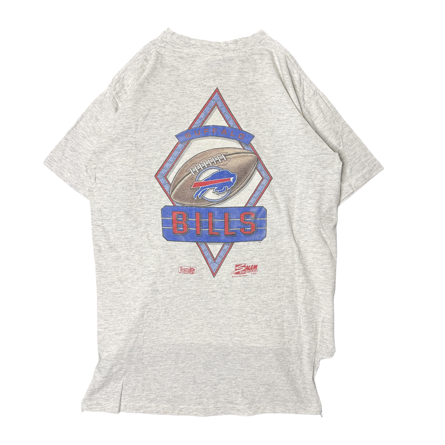 1990s Buffalo Bills Salem Sportswear Graphic T-Shirt (M)