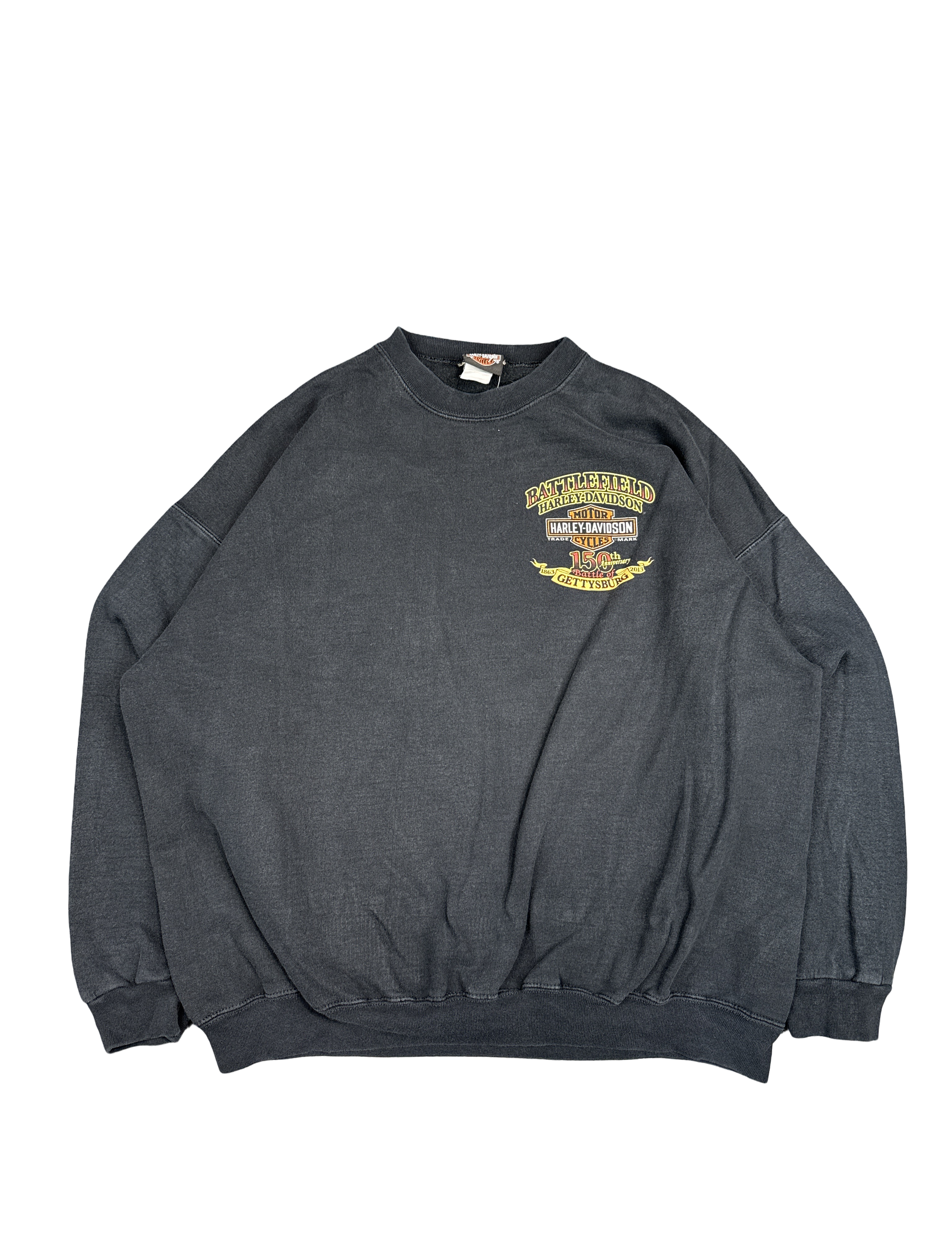 Harley-Davidson Battlefield Gettysburg Graphic Sweatshirt (2XL)
