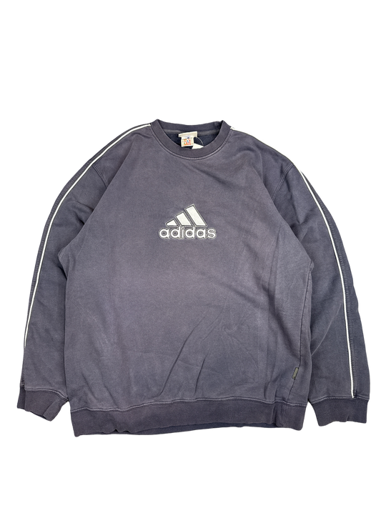 Adidas Classic Logo Pullover Sweatshirt (L)