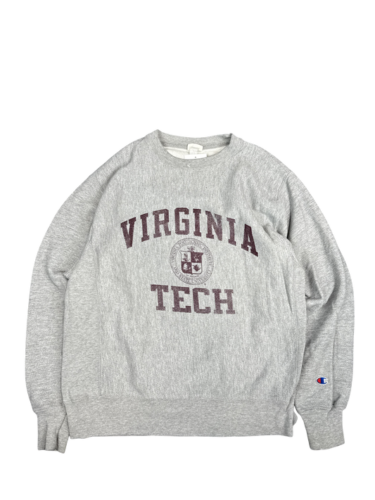 Champion Virginia Tech Reverse Weave Sweatshirt (M)