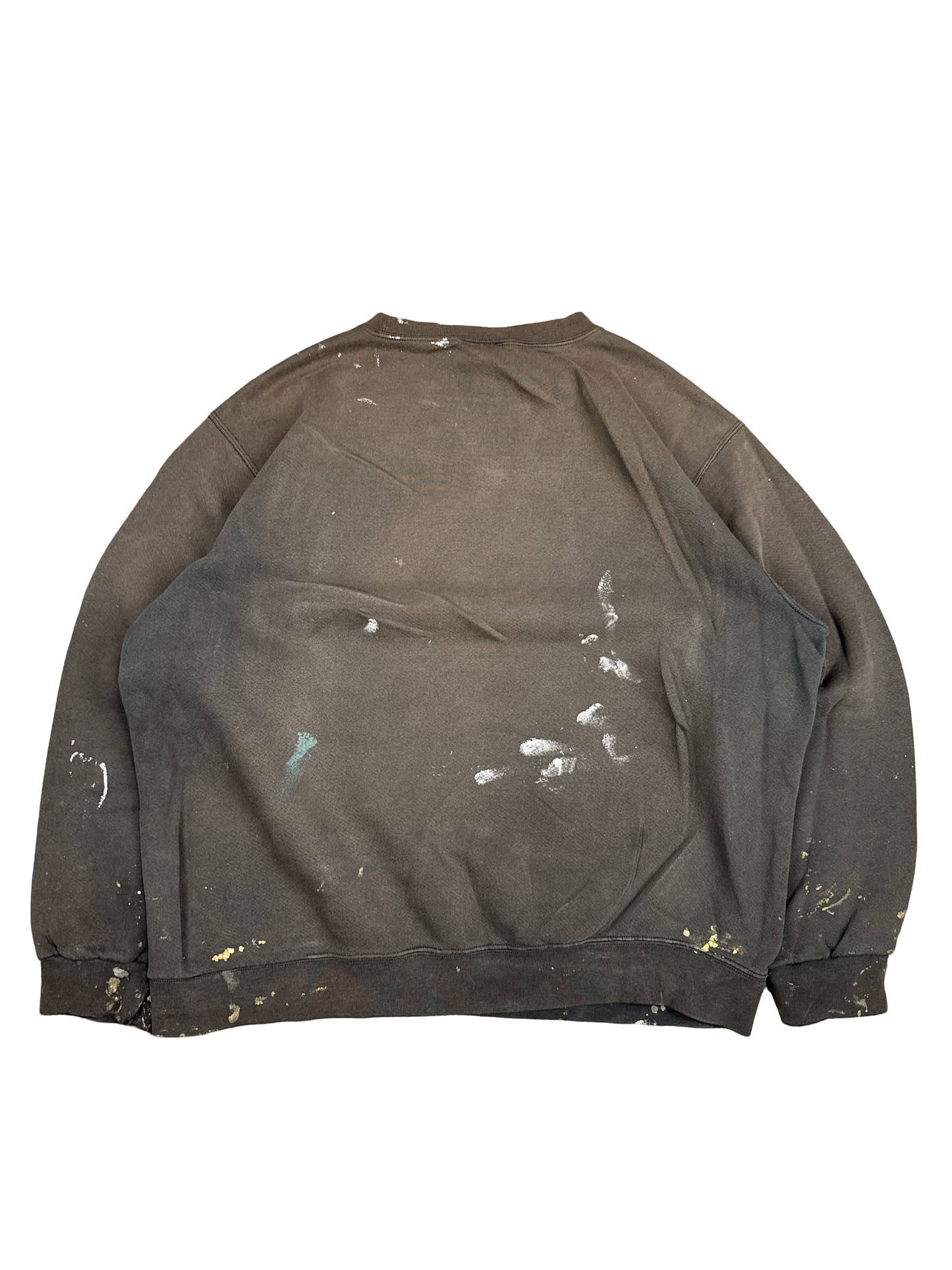 Distressed Nike Paint-Splatter Sweatshirt (2XL)