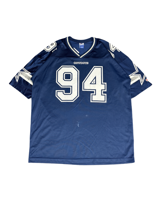 1990s Champion Dallas Cowboys #94 Haley Football Jersey (2XL)