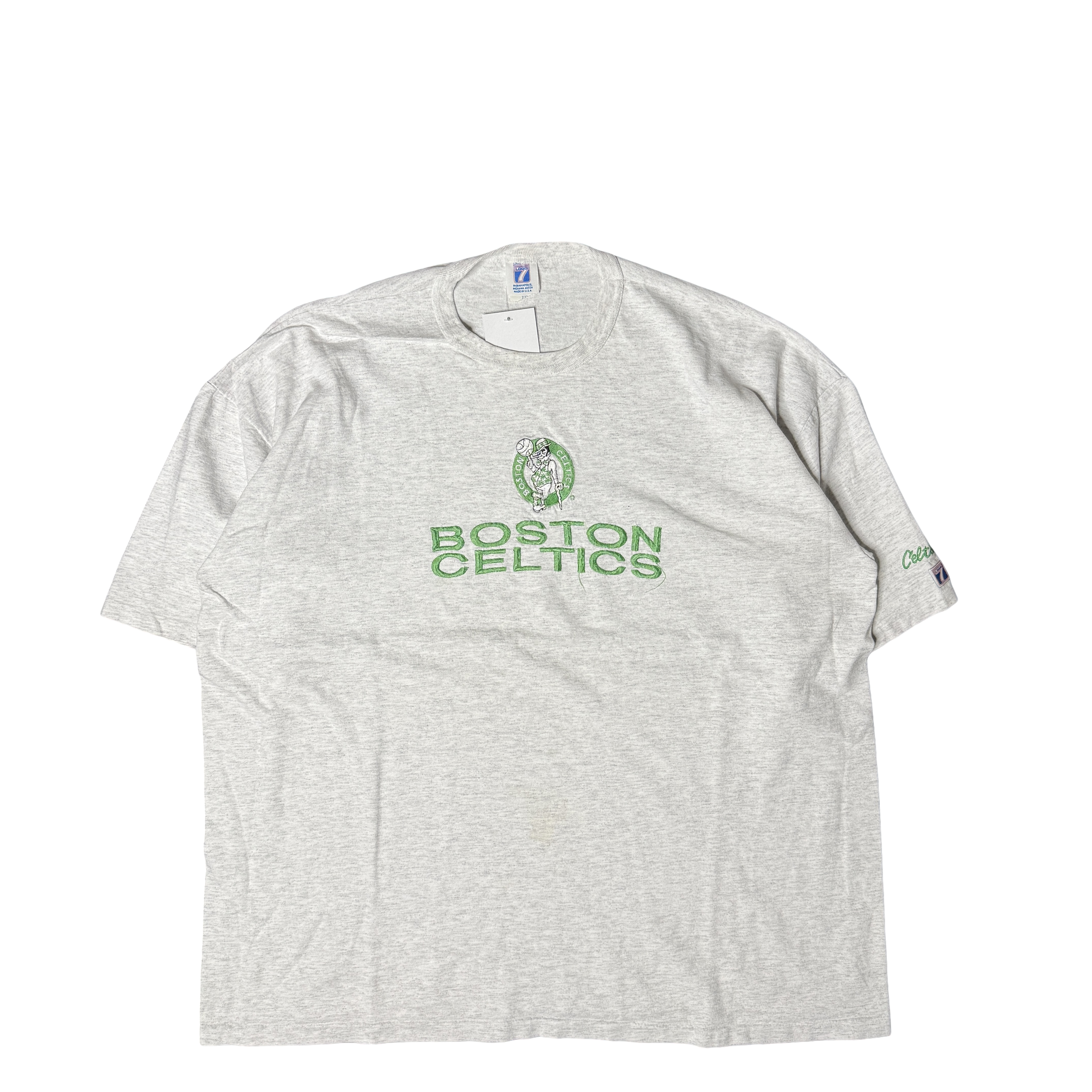 1990s Logo 7 Boston Celtics Graphic Tee (2XL)