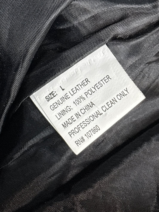 United States Navy Genuine Leather Jacket (L)