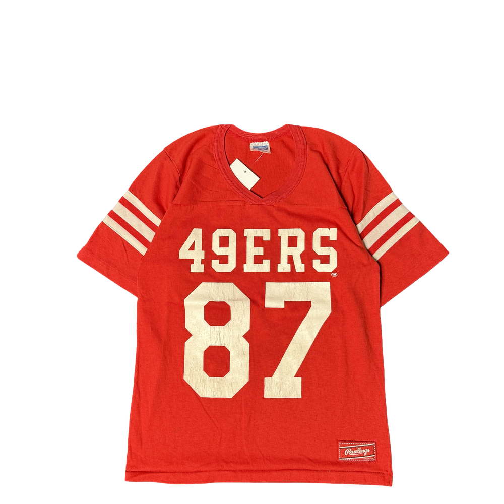 1980s NFL Rawlings 49ers #87 Jersey Tee (S)