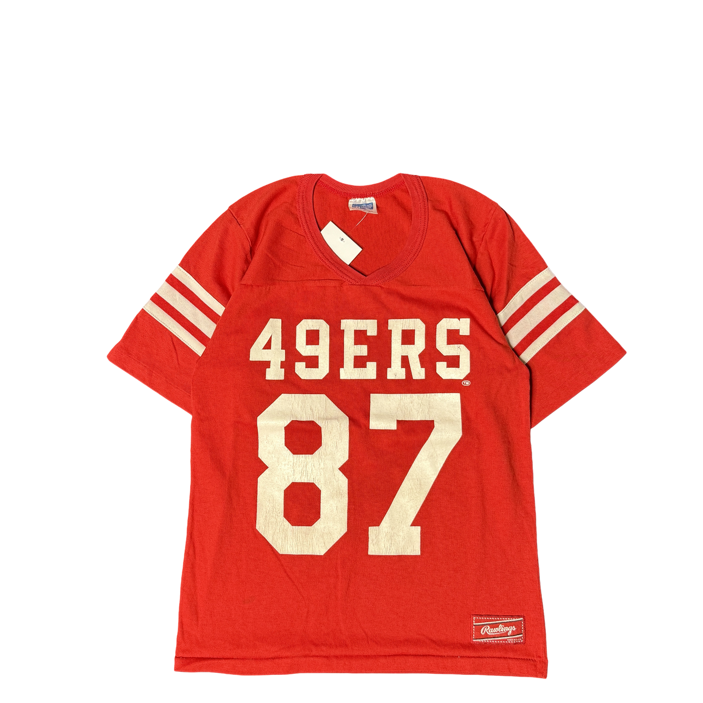 1980s NFL Rawlings 49ers #87 Jersey Tee (S)