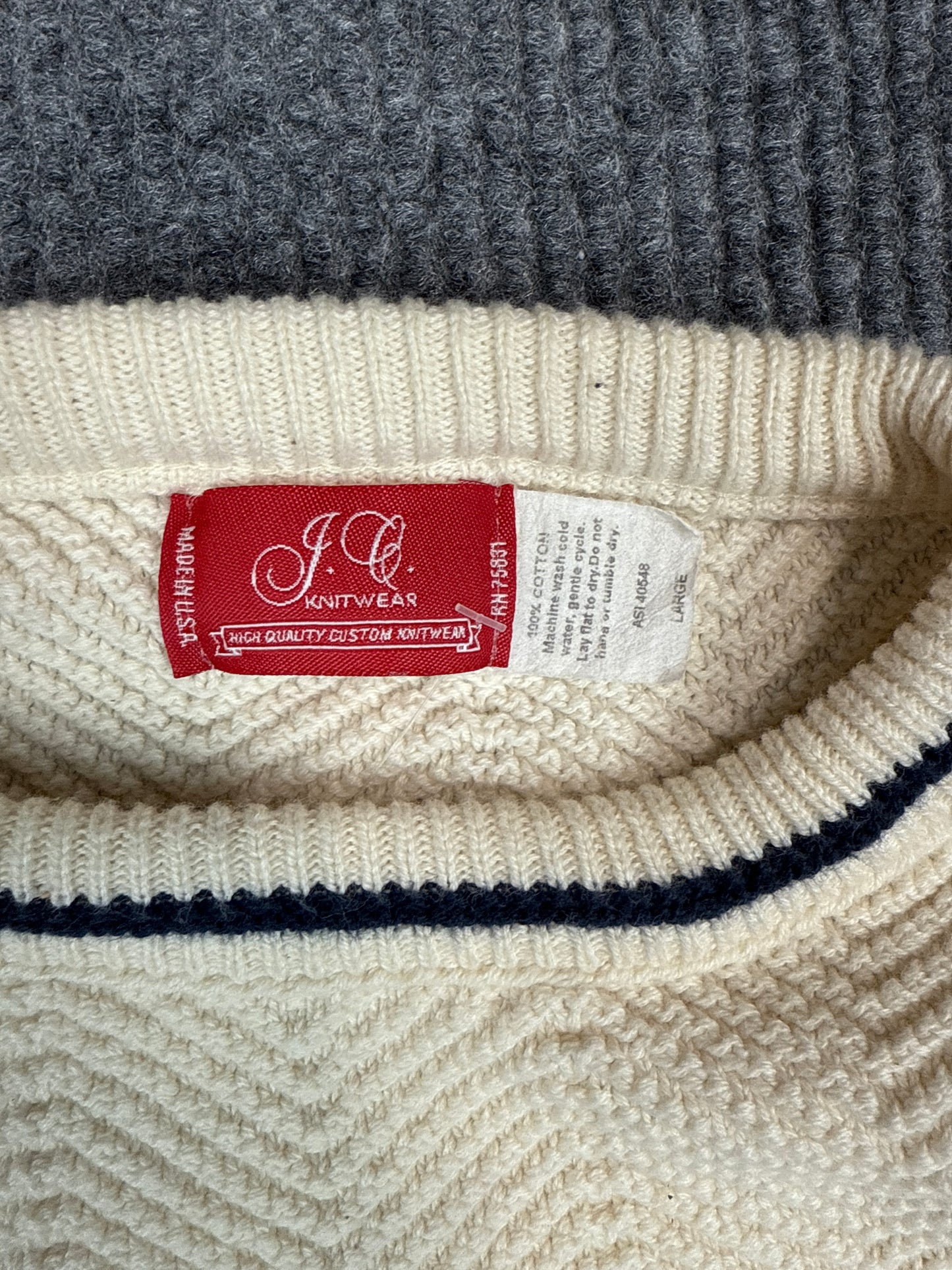 1990s Penn State Knit Sweater (L)