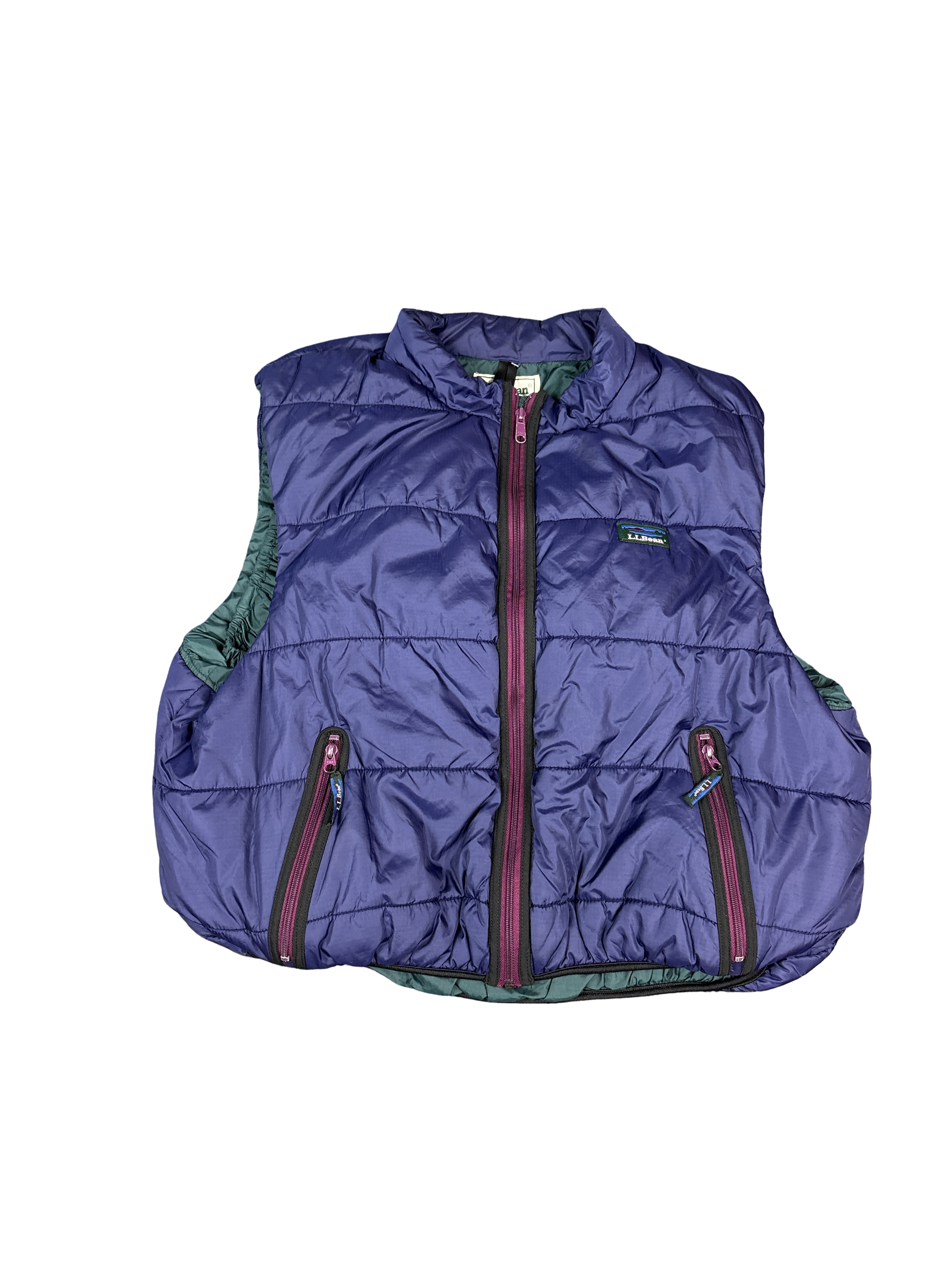 1990s L.L. Bean Reversible Puffer Vest (XXL)